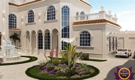 Luxury Villa In Abu Dhabi | Classic house design, Facade house, Luxury garden