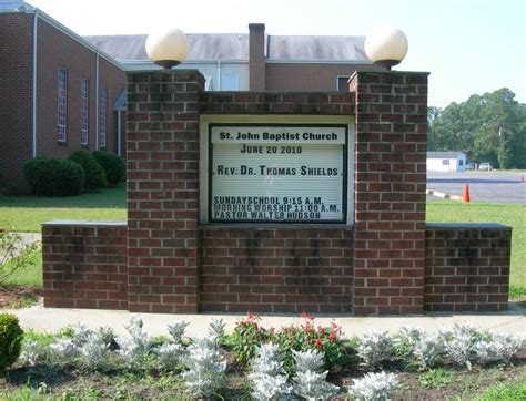 Saint John Baptist Church Cemetery in Virginia - Find a Grave Cemetery