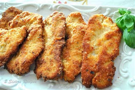 Parmesan Crusted Turkey Cutlets - 2 Sisters Recipes by Anna and Liz