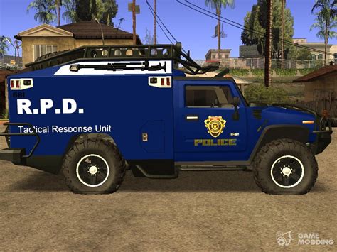 Hummer FBI truck for GTA San Andreas