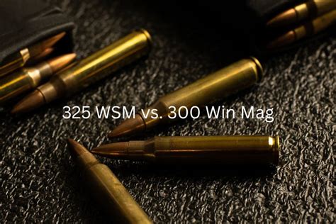 325 WSM vs. 300 Win Mag | Caliber Comparison - Nifty Outdoorsman