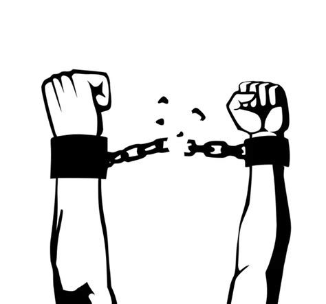 Fist chain break Stock Vectors, Royalty Free Fist chain break Illustrations | Depositphotos®