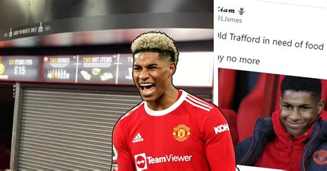 6 best Marcus Rashford memes after no food served during half-time vs ...