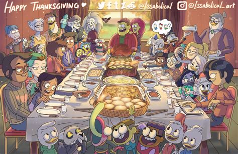 Ultimate Thanksgiving Crossover by Issabolical on DeviantArt