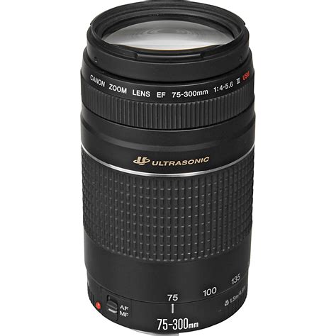 Canon EF 75-300mm f/4-5.6 III USM Lens 6472A002 B&H Photo Video