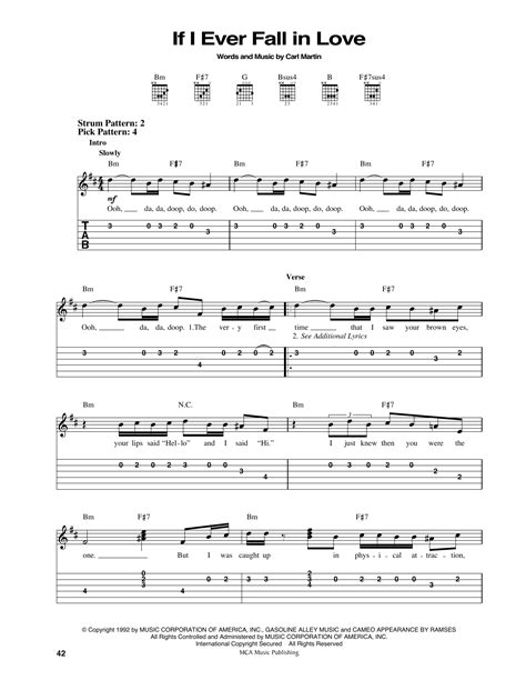 If I Ever Fall In Love by Shai - Easy Guitar Tab - Guitar Instructor