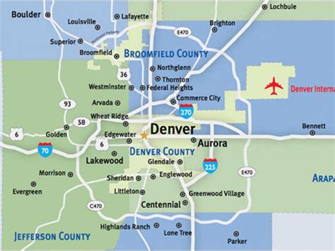 Colorado township Range Map Communities Metro Denver | secretmuseum