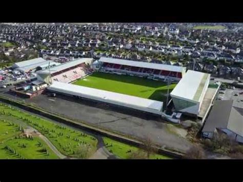 East End Park home of Dunfermline Athletic FC - The Pars. 4K UHD Aerial Drone Footage. - YouTube