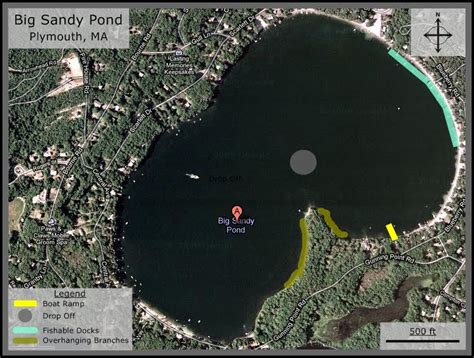 Massachusetts Bass Fishing Spots: Big Sandy Pond, Plymouth, MA