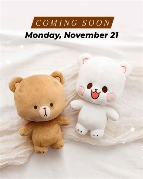 Milk & Mocha on Twitter: "Finally coming soon~! 🥺 ️💕 Milk Mocha Plushies! 🤍🤎 Monday, Nov 21 at ...