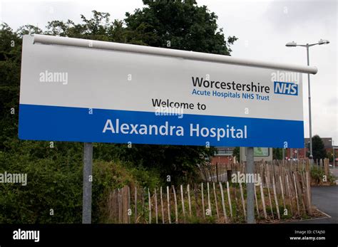 Alexandra Hospital, Redditch, UK Stock Photo - Alamy