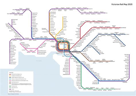 Train Station Map Melbourne - Map Of Stoney Lake