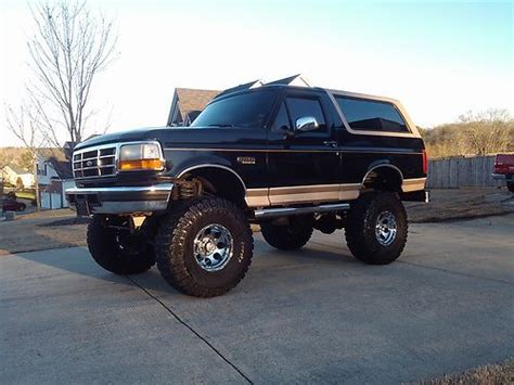 Buy used 1996 Ford Bronco Eddie Bauer Sport Utility 2-Door 5.8L Lifted ...