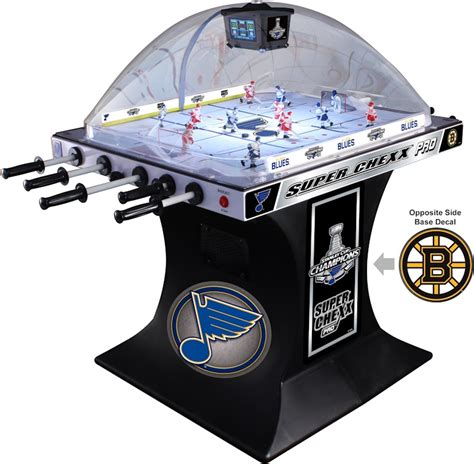 ICE Game Bar and Game Room Dome Hockey Super Chexx 2019 Stanley Cup Champions Edition - Aminis