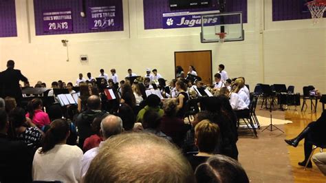 Thornburg Middle School - Winter Concert 2014 - 7th and 8th Grade Band - The Legacy of Heros ...