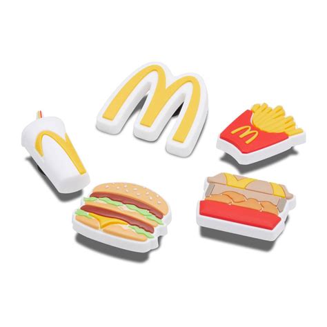 crocs McDonald's - 5 pack jibbitz MULTI 22FW-S