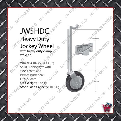 Heavy Duty Jockey Wheel JW5HDC - Adelaide Trailer Shop