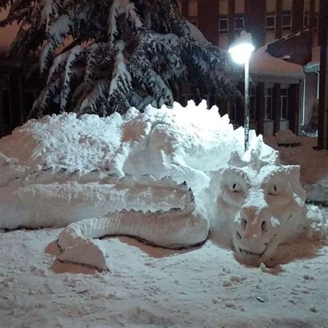 Really Awesome Snow Sculptures