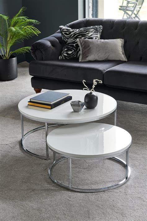 White Coffee Tables Decorating Ideas