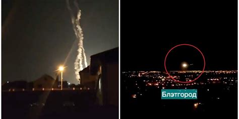 Video shows Russian missile malfunction, hit own territory in Belgorod ...