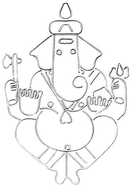 Stock Pictures: Ganpati or Ganesh sketches