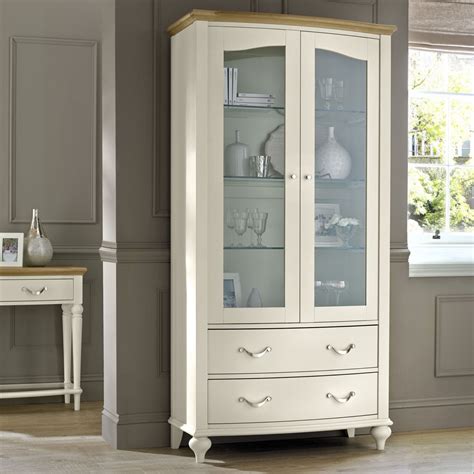 White Kitchen Display Cabinet - Image to u