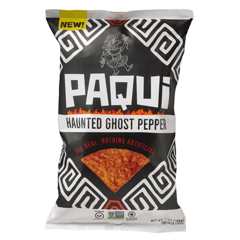 Paqui Gluten-Free Haunted Ghost Pepper Tortilla Chips, 7.0 Oz. - Walmart.com - Walmart.com