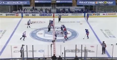 Video: Capitals vs. Rangers Immediately Starts With A Brawl - The Spun