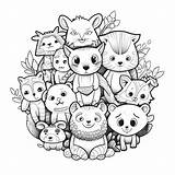 Premium Photo  A cartoon coloring Page sketch template