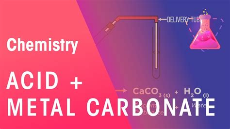 Acid + Metal Carbonate | Acids,Bases & Alkalis | Chemistry | FuseSchool ...