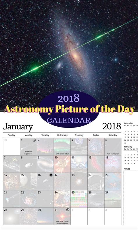 Nasa Picture Of The Day Calendar | Free Printable School Calendar 2024