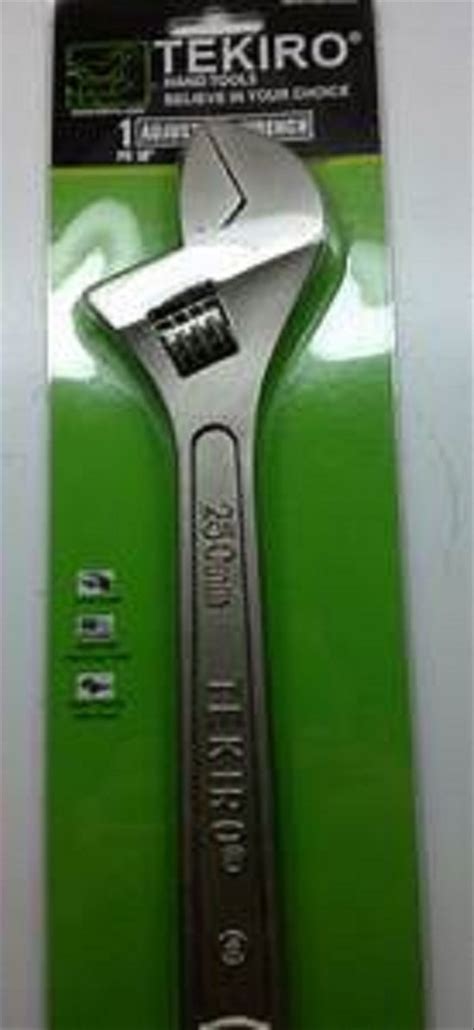 Jual TEKIRO - ADJUSTABLE WRENCH KUNCI INGGRIS 250 MM 10 INCH - ORIGINAL di lapak REC SHOP FERRY ...