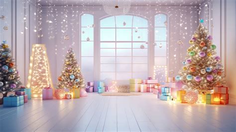 Christmas Lights Digital Backdrops Christmas Backdrop - Etsy