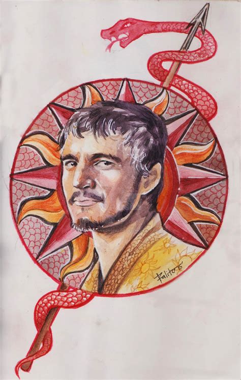 Oberyn Martell by ermitanyongpalits on DeviantArt