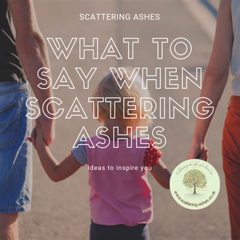 What to say while scattering ashes | Scattering Ashes | Ideas to ...