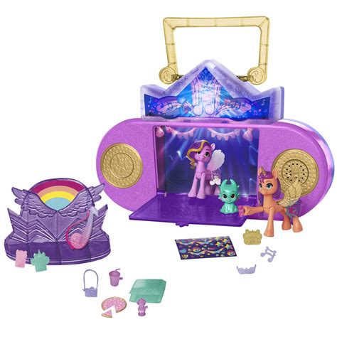 My Little Pony Toys: Make Your Mark Musical Mane Melody, 3 Hoof to Heart Figures, Doll Playsets ...