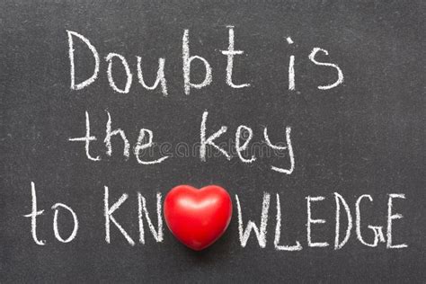 Doubt is stock photo. Image of handwritten, phrase, education - 41657018