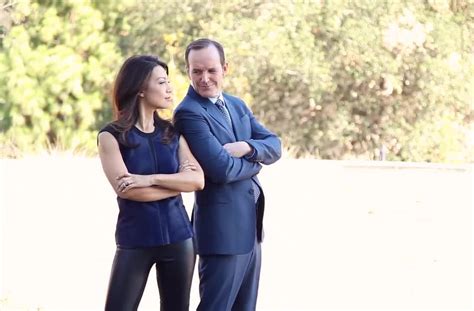 Clark Gregg & Ming-Na Wen (Phil Coulson & Melinda May) - Agents of S.H ...