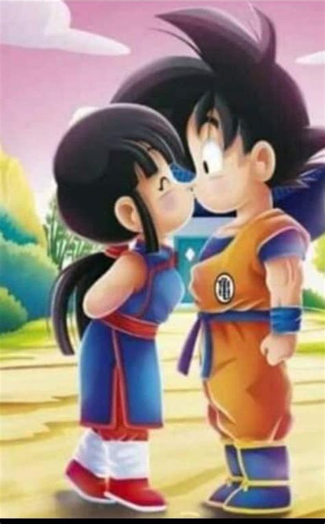 Pin De Fernanda Jimena En Goku Y Milk Goku Y Bulma Personajes De ...