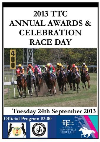 24th september racebook1 by Townsville Turf Club - Issuu