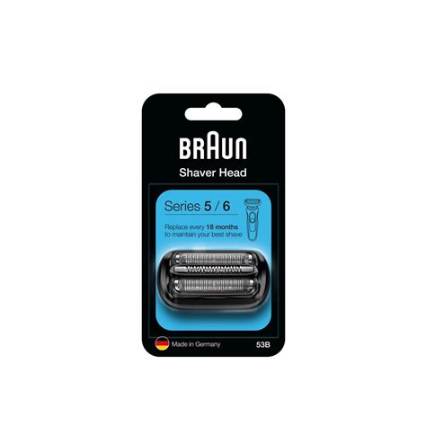 Buy Braun Series 5/6 Electric Shaver Replacement Head 53B · World Wide