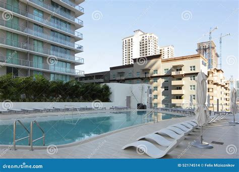 Rooftop Swimming Pool in the City Stock Photo - Image of city, architecture: 52174514