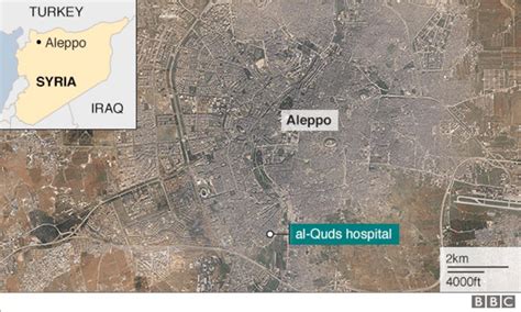 Syria conflict: MSF says deadly air strike hit Aleppo hospital - BBC News