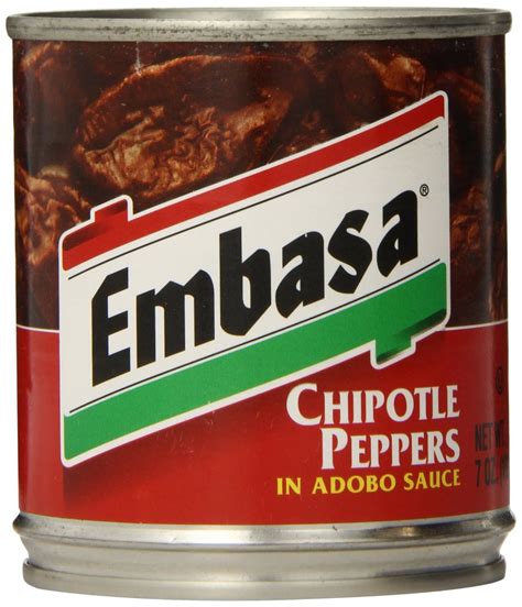 12 PACKS : Embasa Chipotle Peppers in Adobo Sauce, 7-Ounce Cans ...