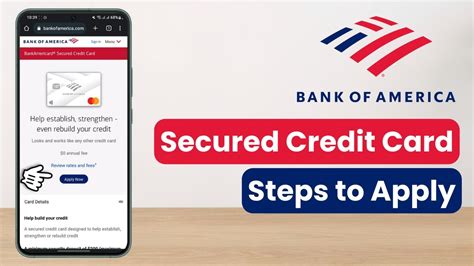 Bank of America Secured Credit Card - How to Apply? - YouTube