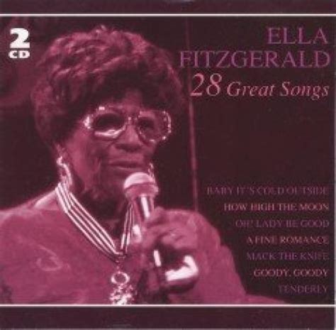 Ella Fitzgerald – 28 Great Songs Dcd #G2036579 – Cuisine reunionnaise