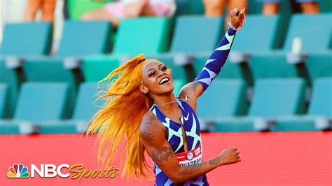 Sha’Carri Richardson Bolts into History and into Tokyo Olympics