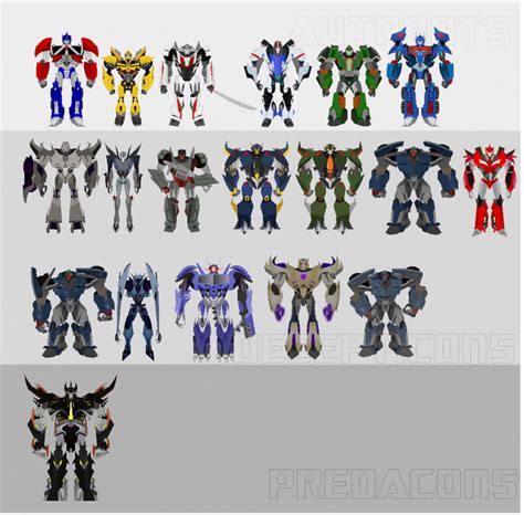 Transformers Prime Characters by SonimBleinim on DeviantArt