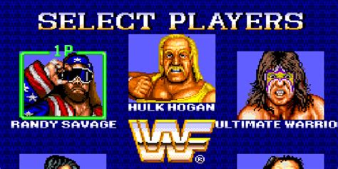 Wrestlers In WWF Superstars Arcade