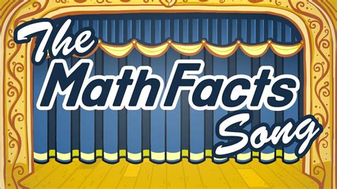 Meet the Math Facts - Addition Song - YouTube